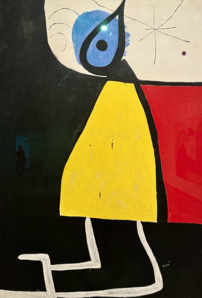 Miro, Woman in the Night, 1973