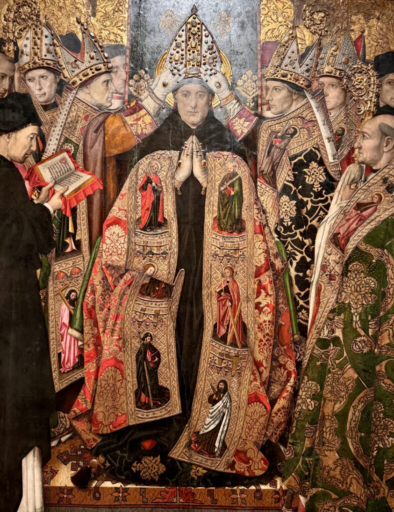 Huguet, Consecration, 1475