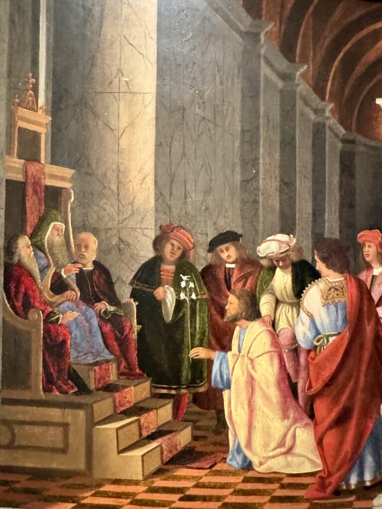 Lorenzo Lotto, Joseph Presents the Virgin, 1508