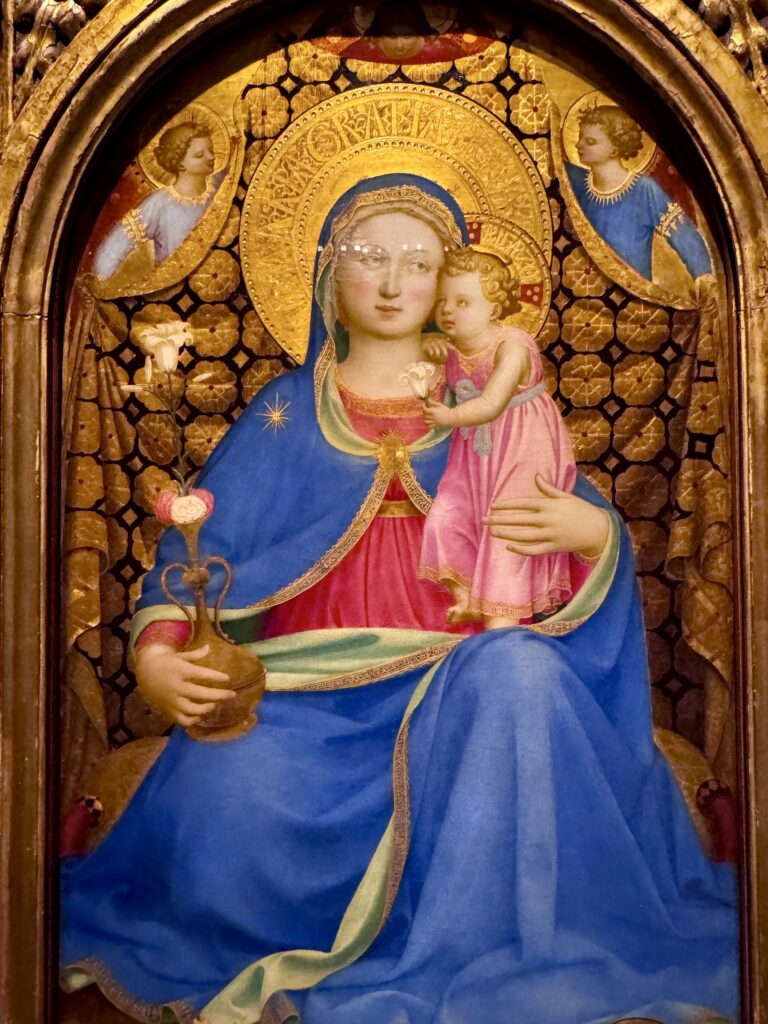 Fra Angelico, Virgin of Humility, 1433-35