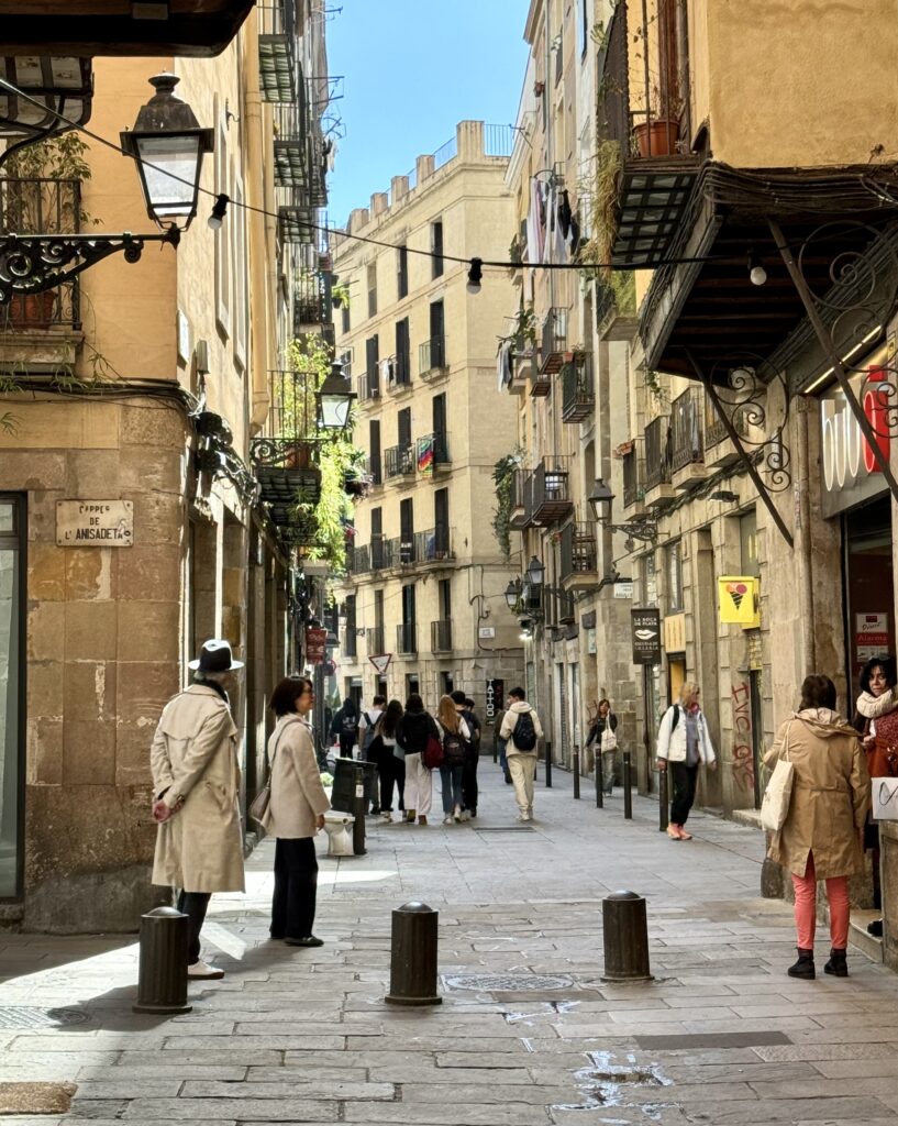 street in the Gothic Quarter