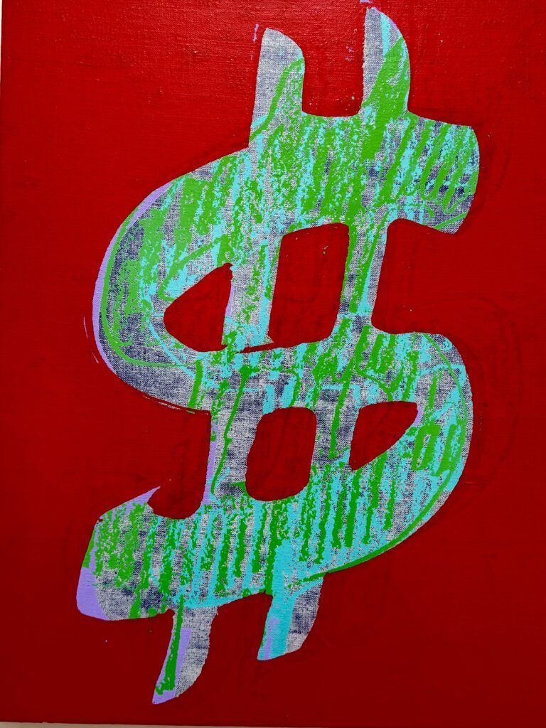 Andy Warhol, Dollar Sign, 1982