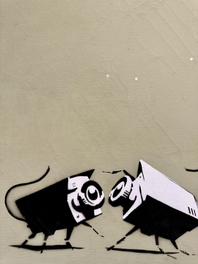 Banksy, CCTV, 1998