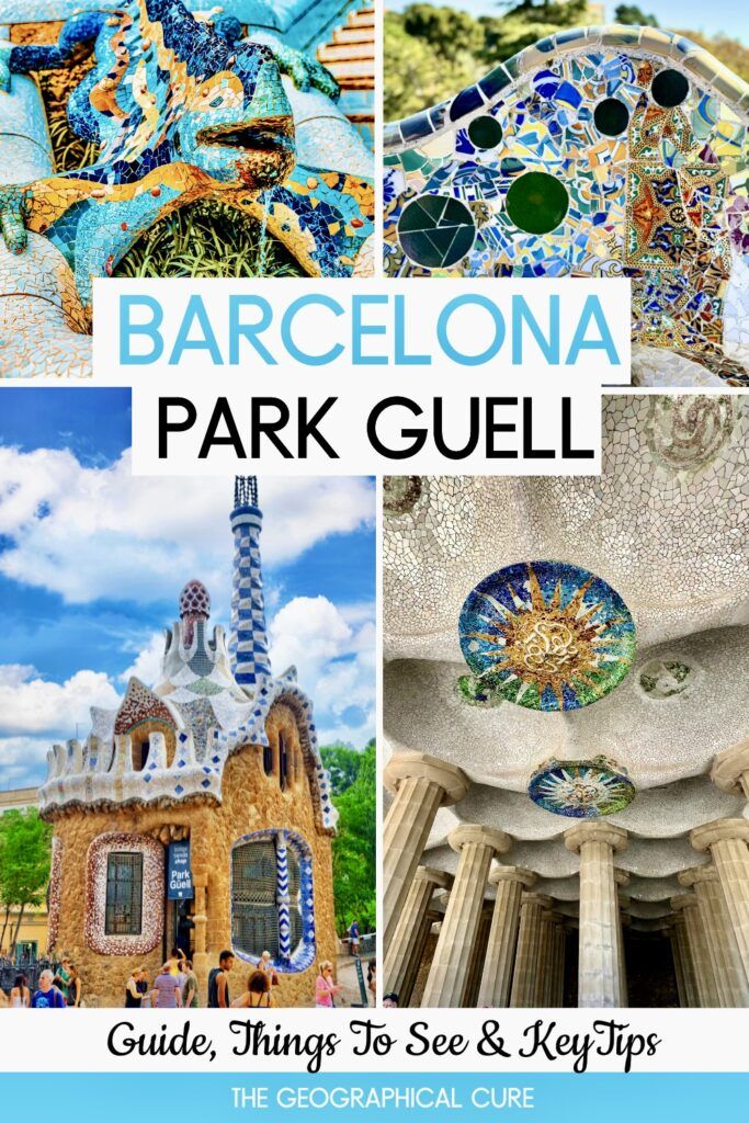 Pinterest pin for guide to Park Guell