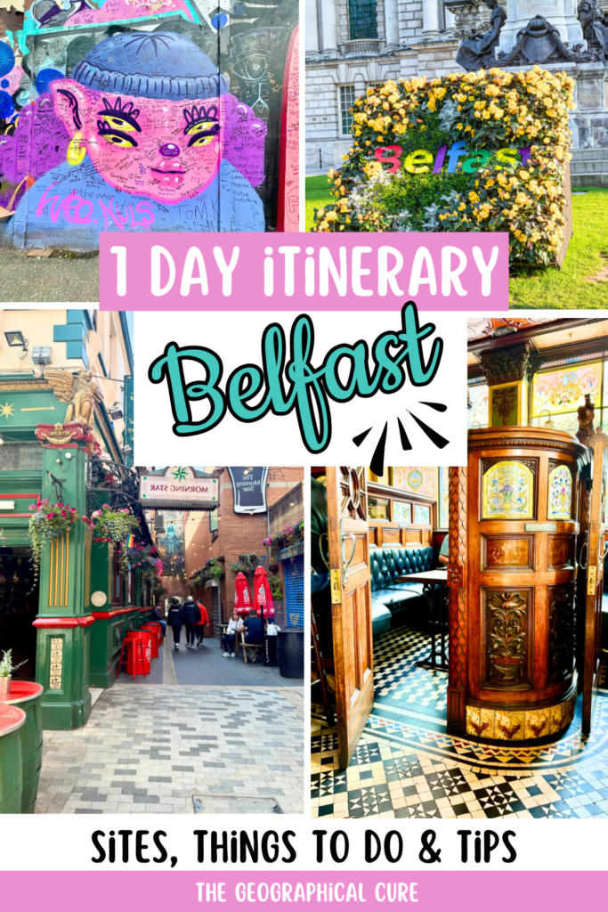 Pinterest pin for one day in Dublin itinerary