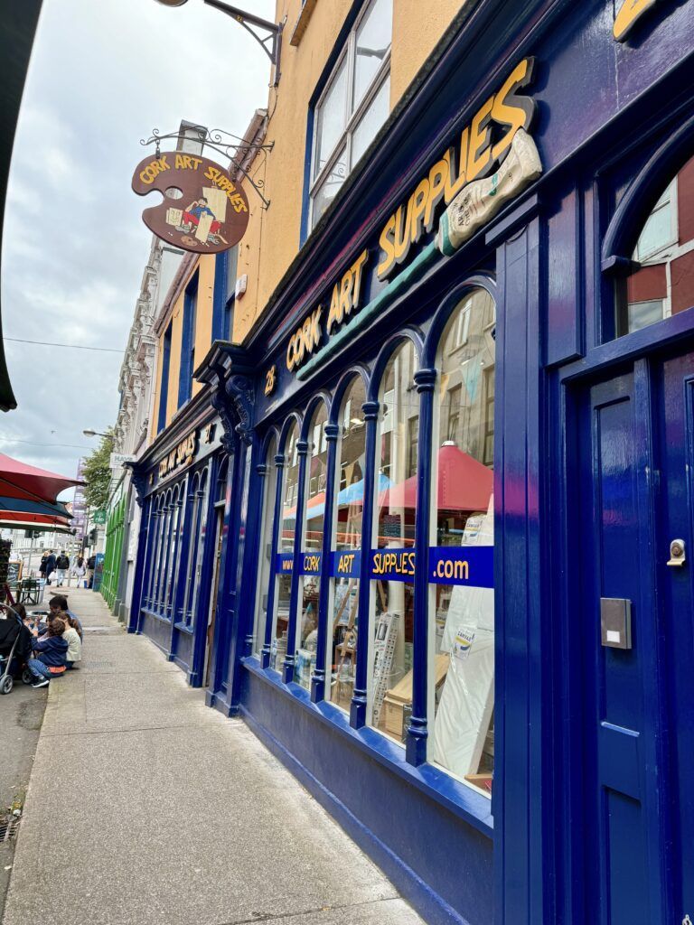 colorful buildings on St. Patrick's Street in Cork
