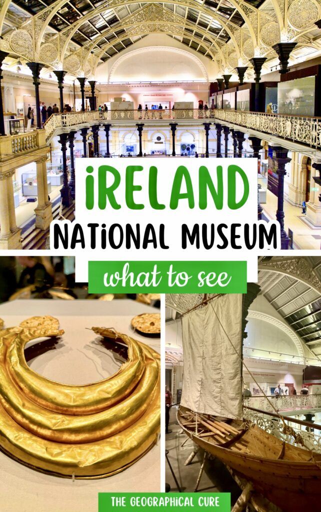 Pinterest pin for guide to the National Museum of Ireland