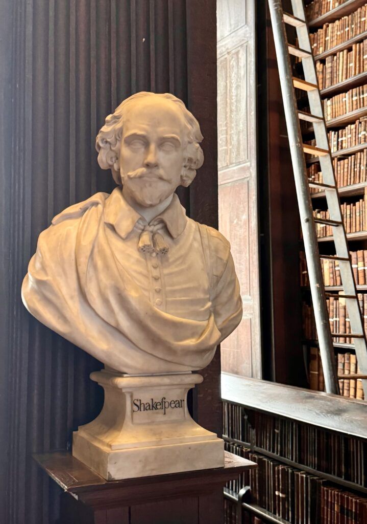 bust of Shakespeare