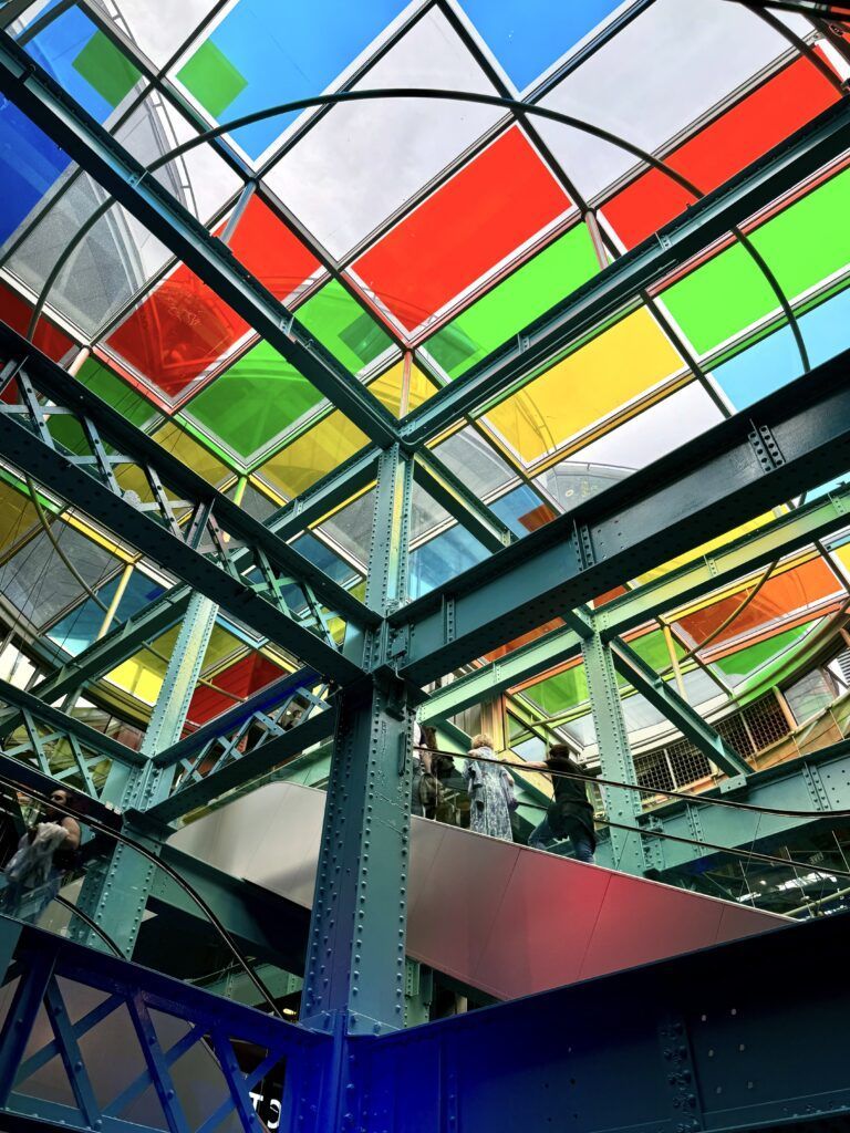 colorful skylights