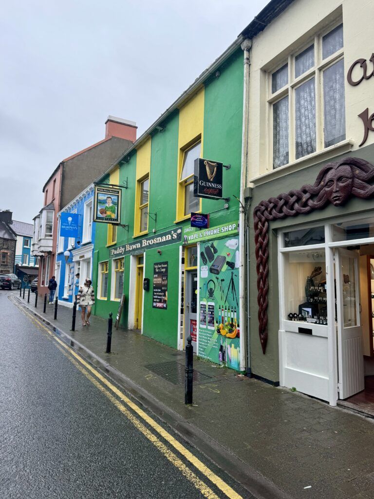 colorful buildings in Dingle