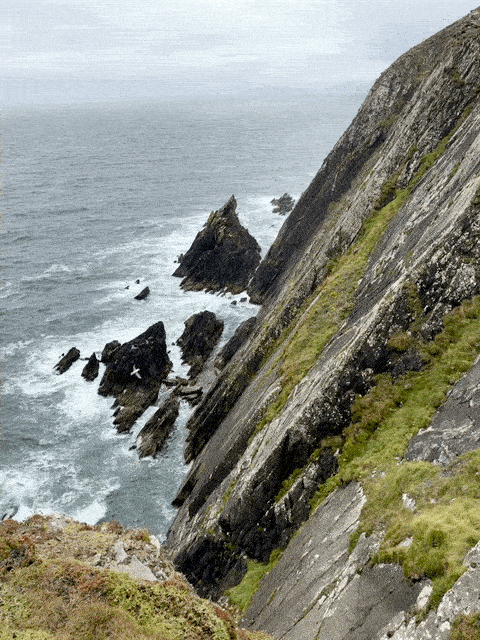 cliffs near Dunquin Pier
