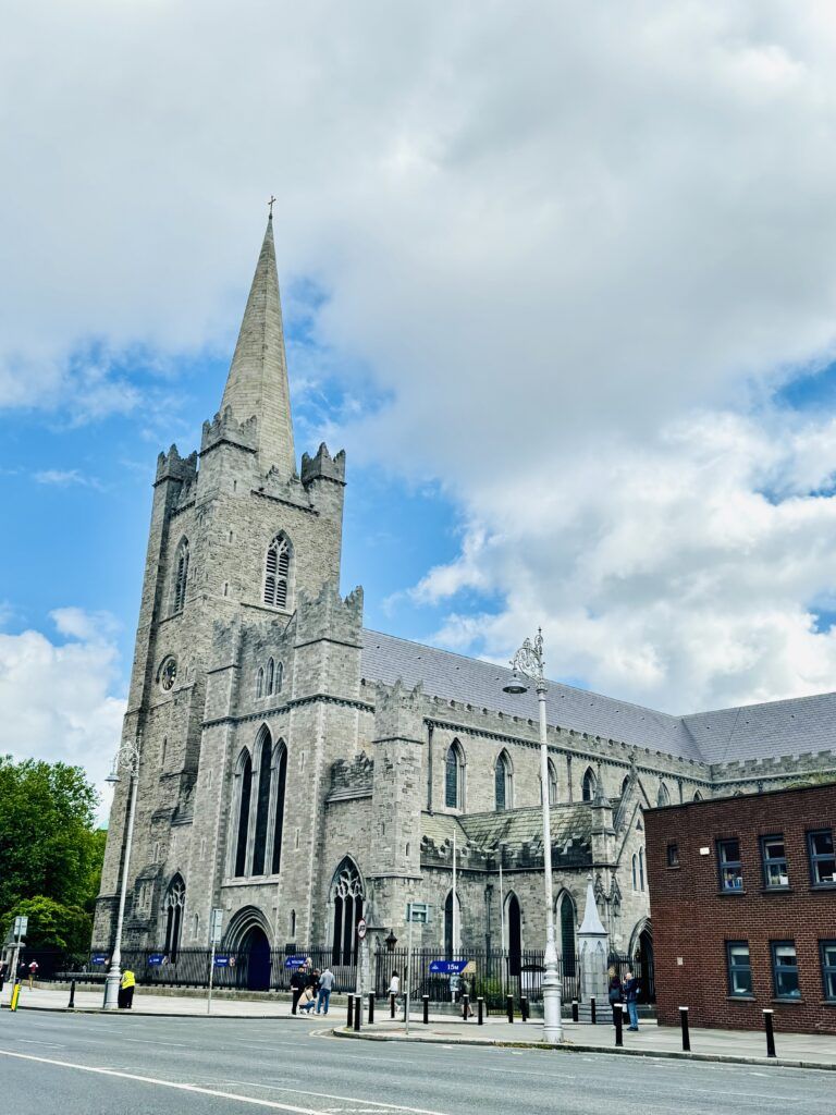 exterior of St. Patrick's Cathedral