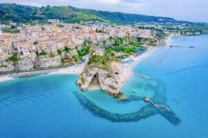 the town of Tropea in Calabria