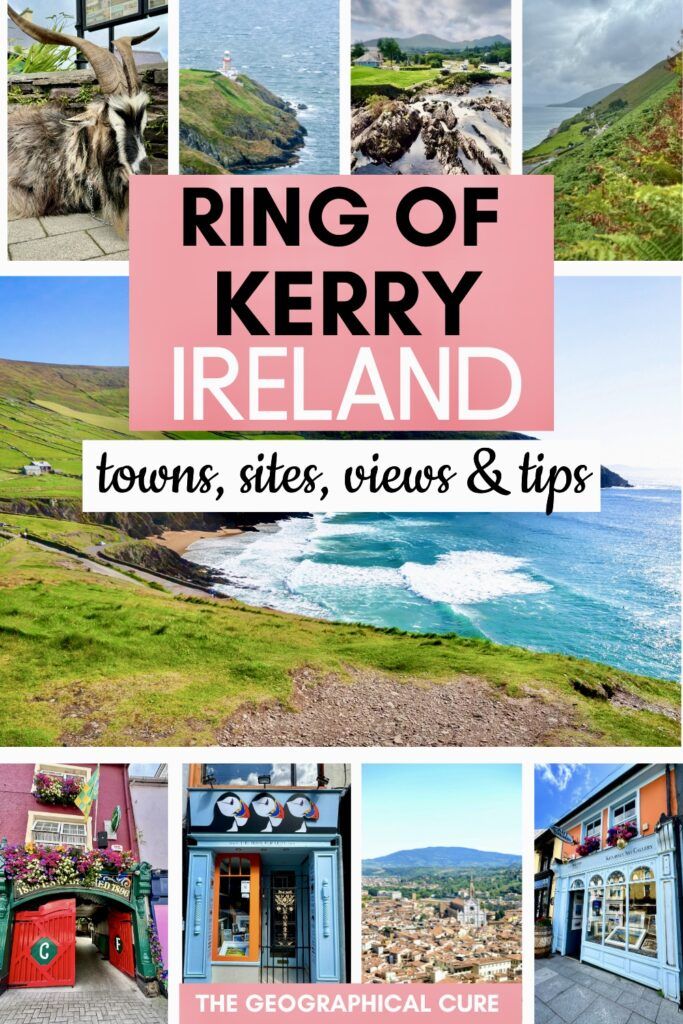 Pinterest pin graphic for guide to the Ring of Kerry