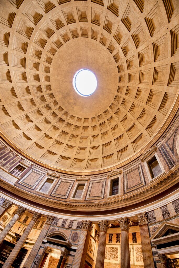 interior of the Pantheon
