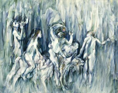 Louis le Brocquy, Children in a Wood,
1989