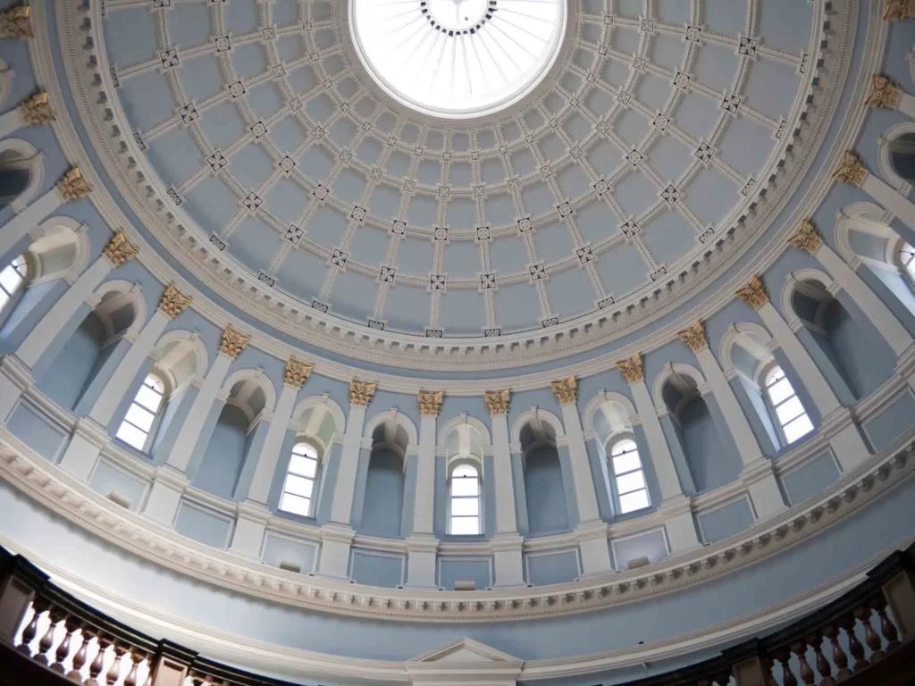 dome like the Pantheon in the National Museum of Ireland