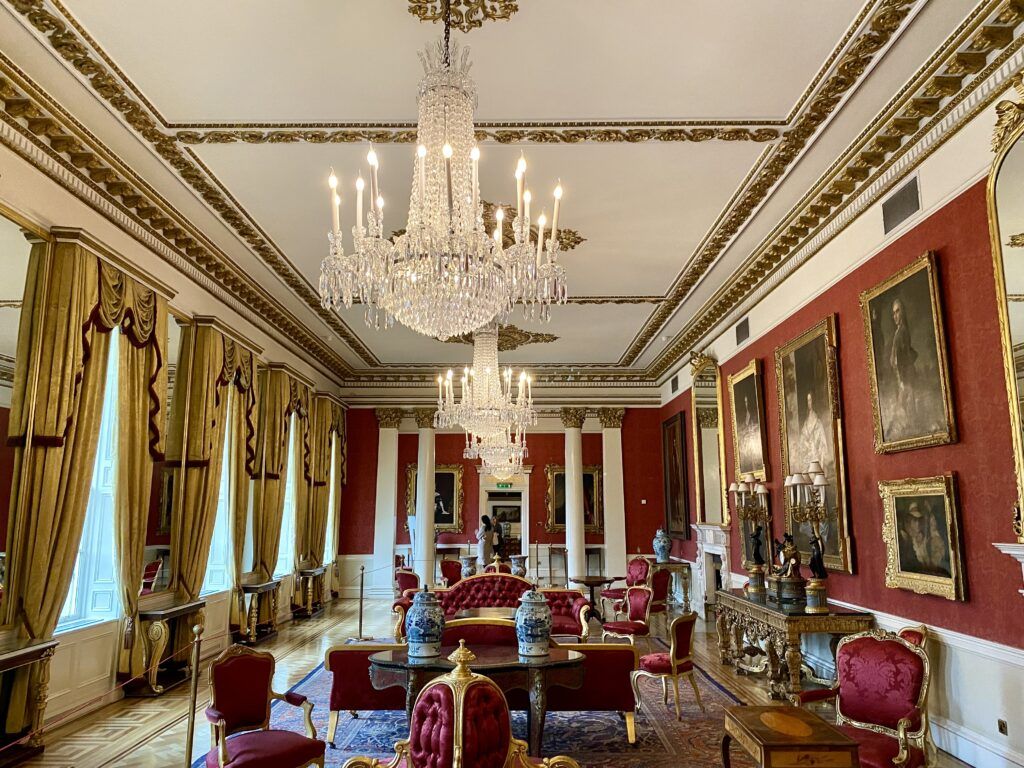 drawing room in state apartments