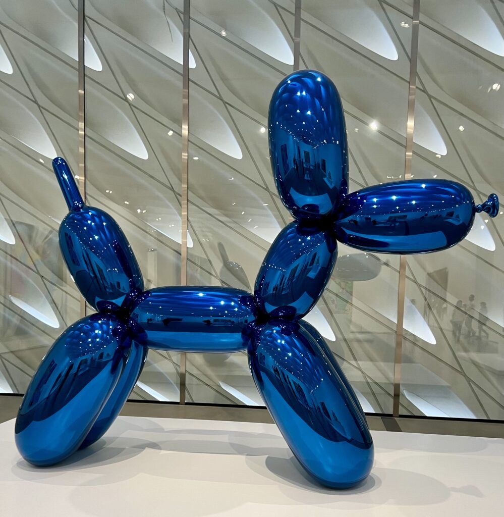 Koons' Balloon Dog at The Broad in LA