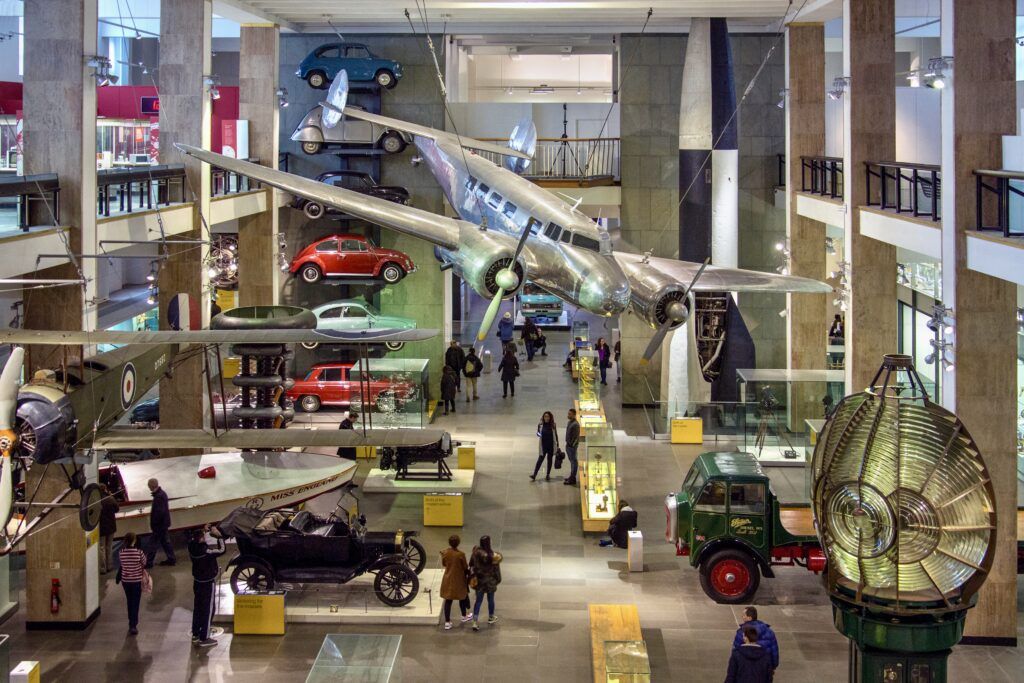 interior of the Science Museum