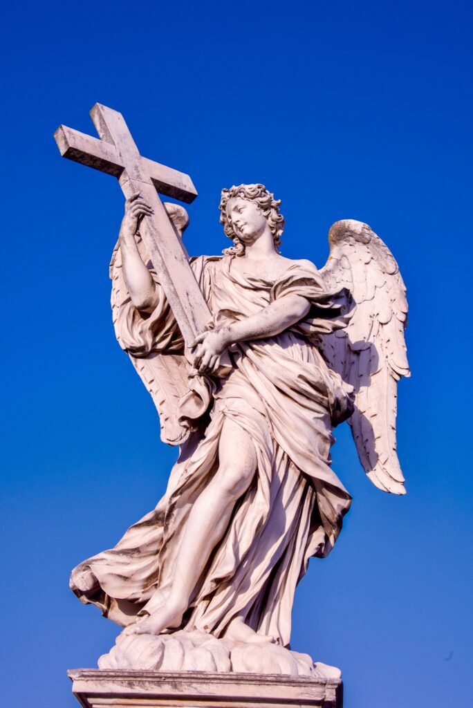Angel with the Cross