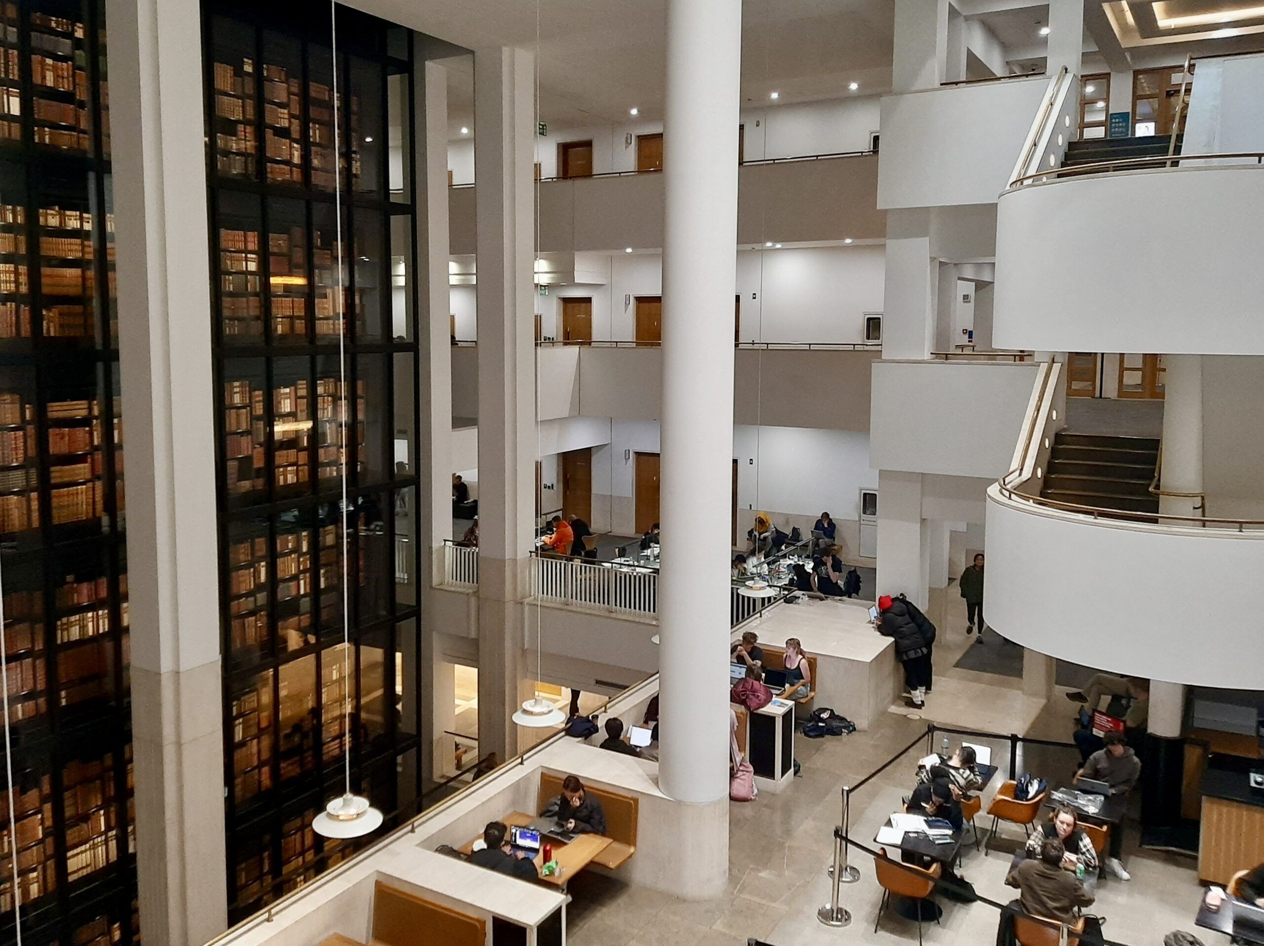 British Library interior