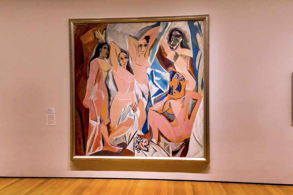 Picasso, Les Demoiselles d’Avignon, 1907