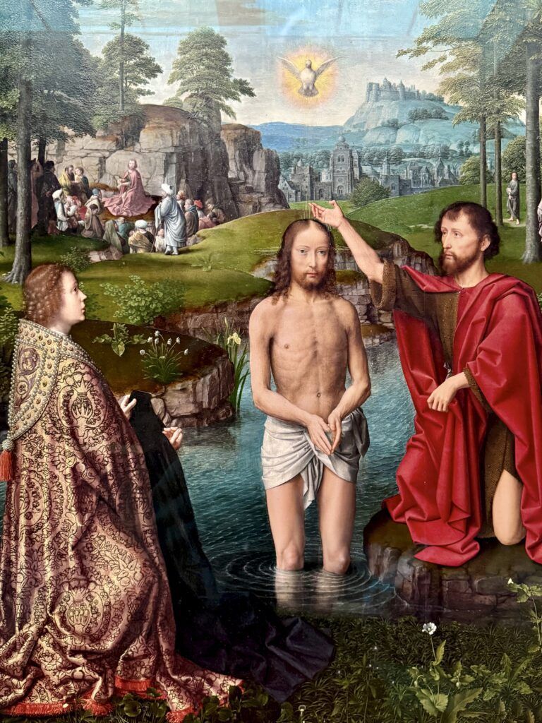 Gerard David, Baptism of Christ, 1502