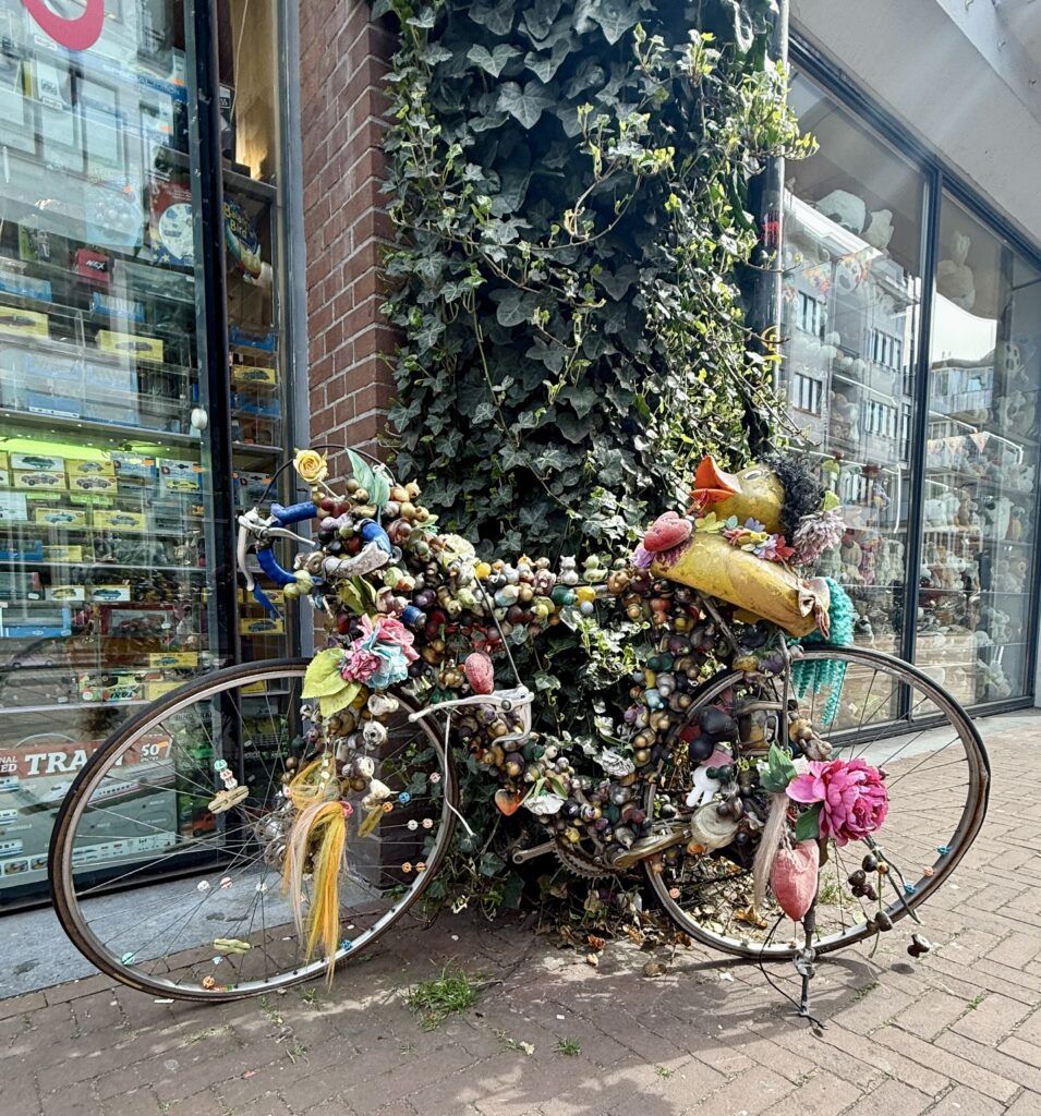 floral bike