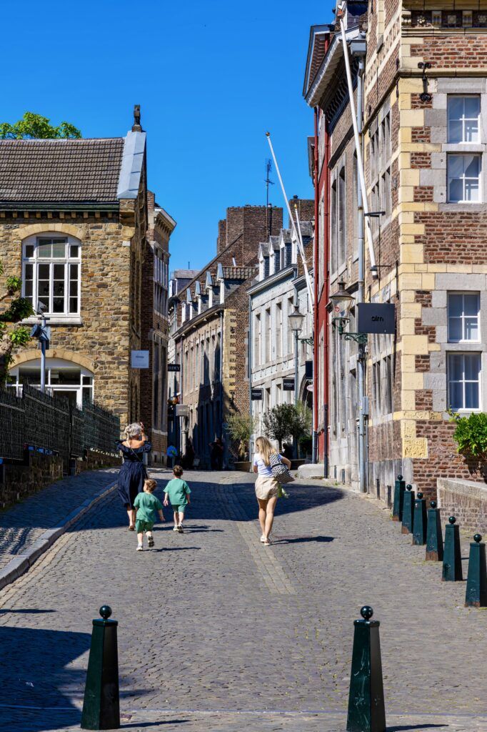 street in the old town of Maastricht