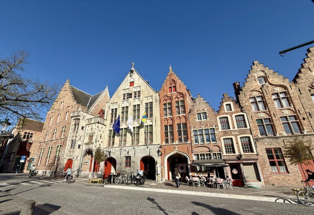 Flemish architecture in Bruges