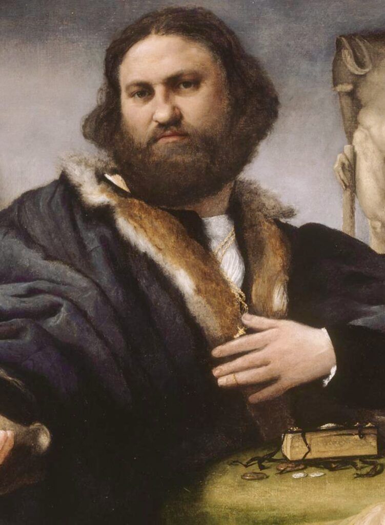 Lotto, Portrait of Andrea Odoni, 1527