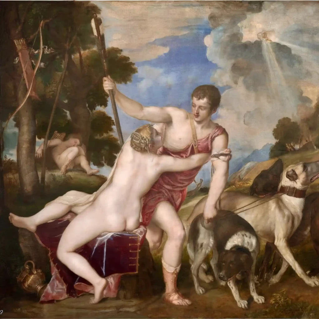 Venus and Adonis, 1554 (Prado version)