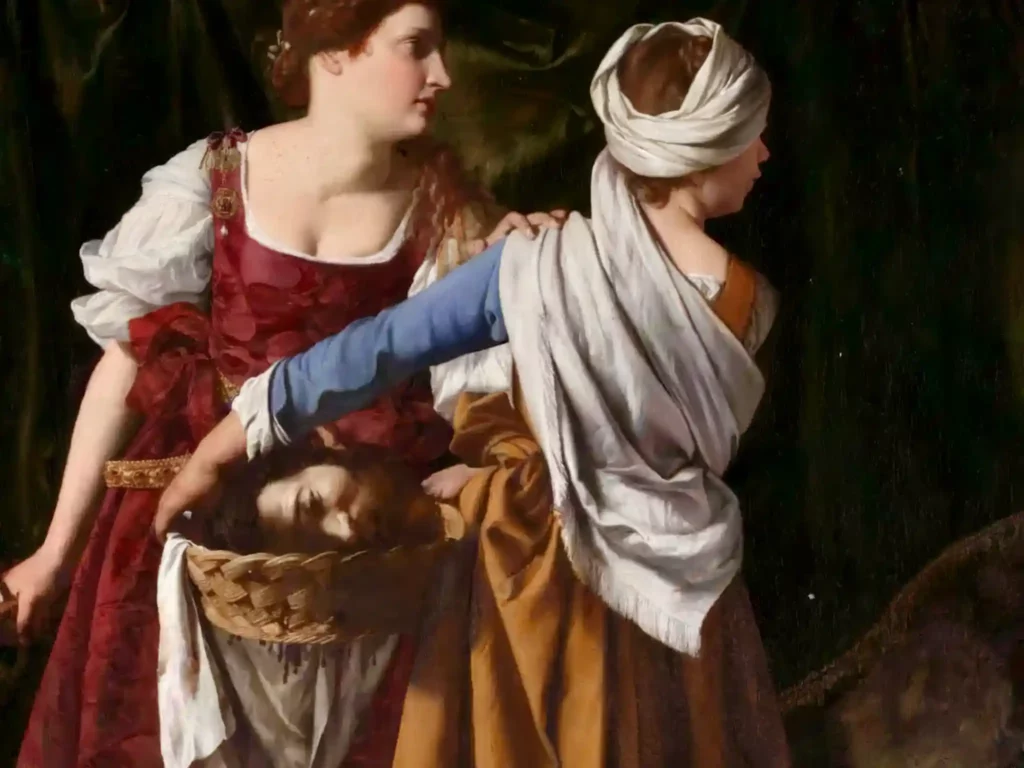 Orazio Gentileschi, Judith and Holofernes, 1608 (in the National Museum of Oslo)