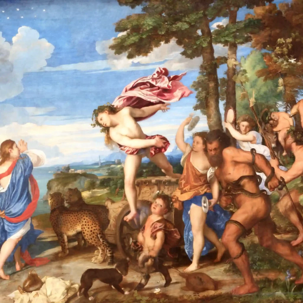 Titian, Bacchus and Ariadne, 1520-23