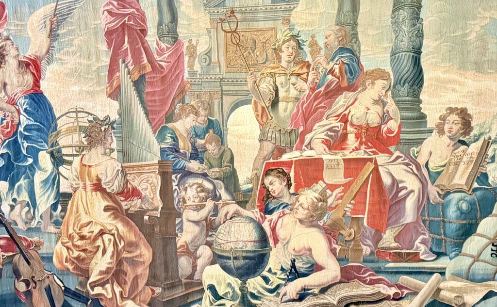 tapestry in the Great Room