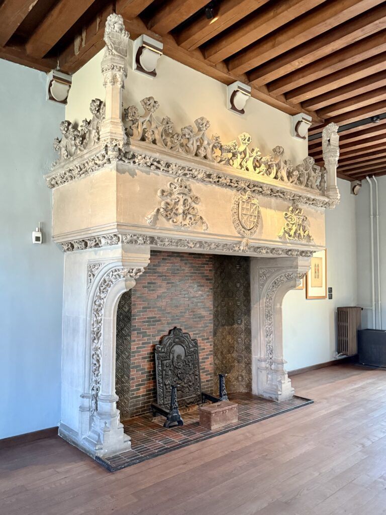 Neo-Gothic fireplace