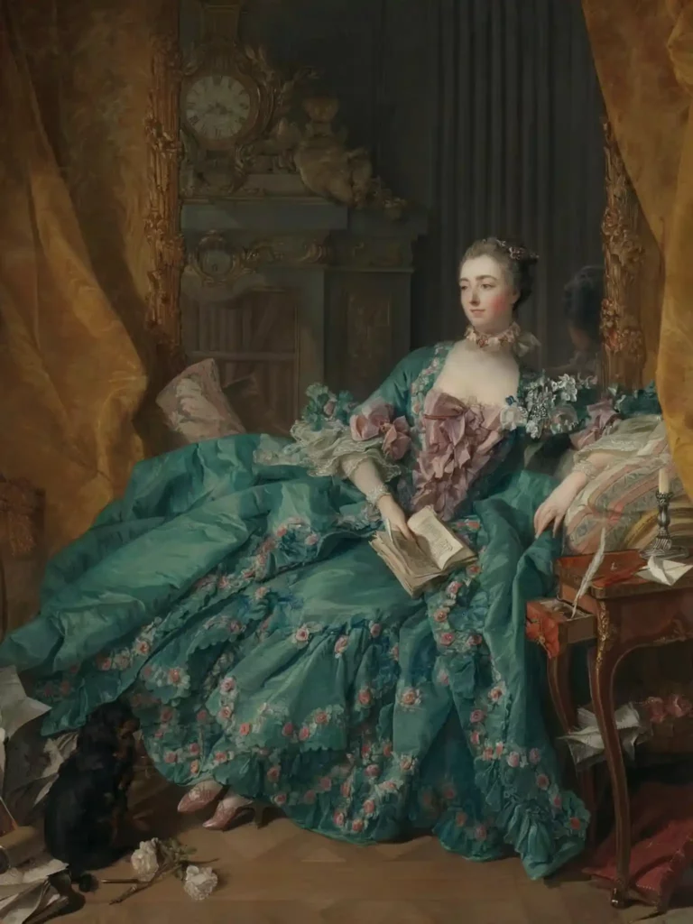 Boucher, Madame de Pompadour 1756