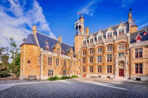 ornate facade of the Gruuthuse