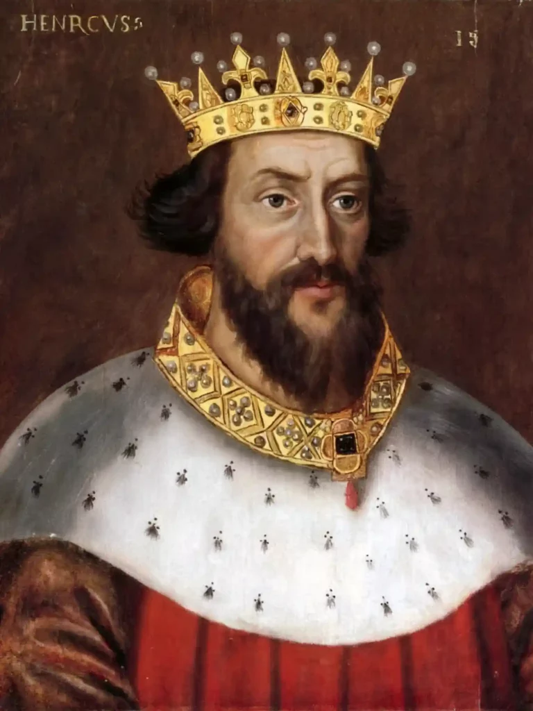 portrait of King Henry III