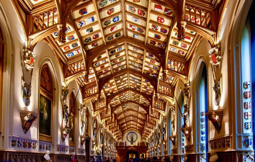 St. George's Hall in Windsor Castle