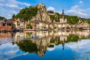 cityscape of Dinant Belgium