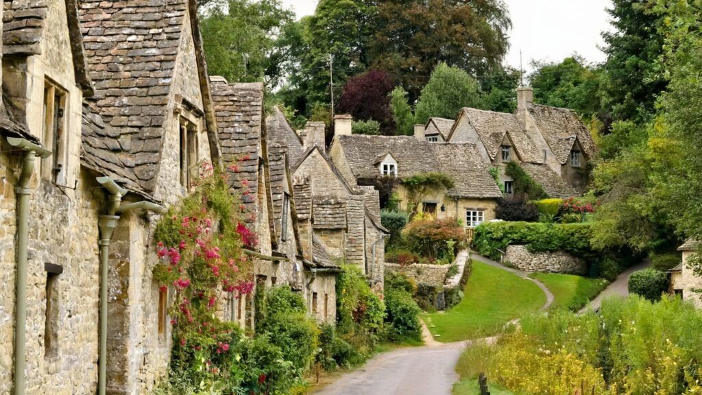 Arlington Row in the Cotswolds