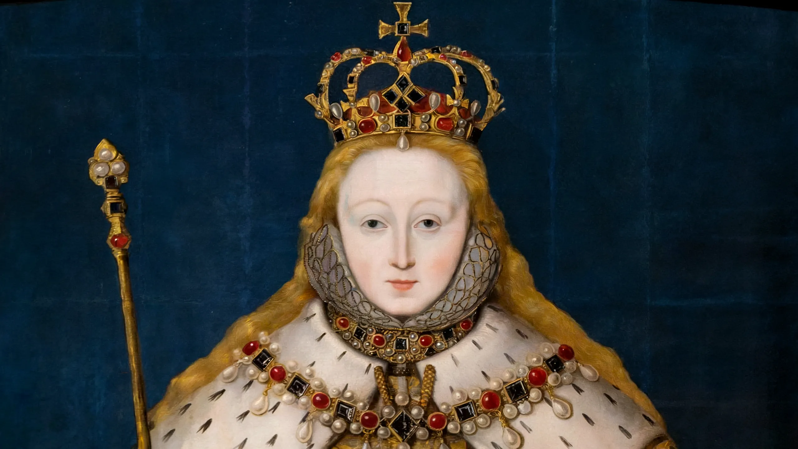 coronation portrait of Elizabeth I