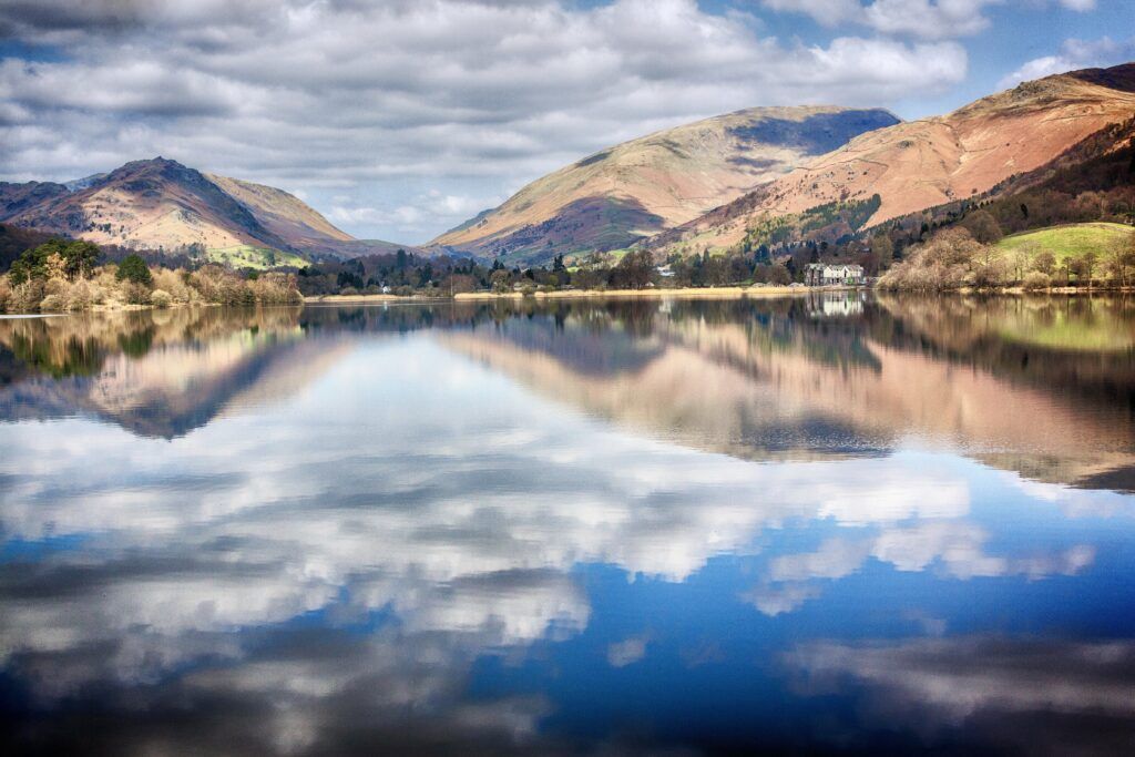 Lake Grasmere in the Lake District