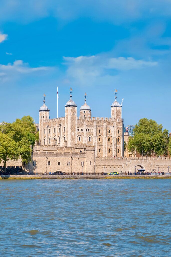 facade of the Tower of London