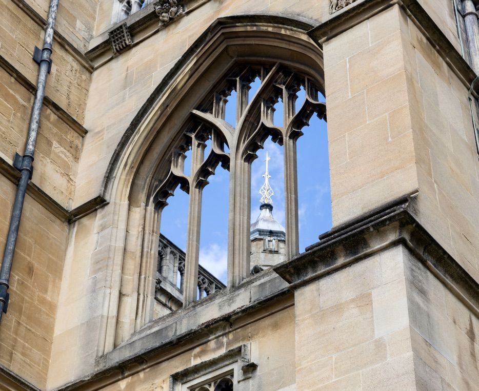 detail of chapel exterior