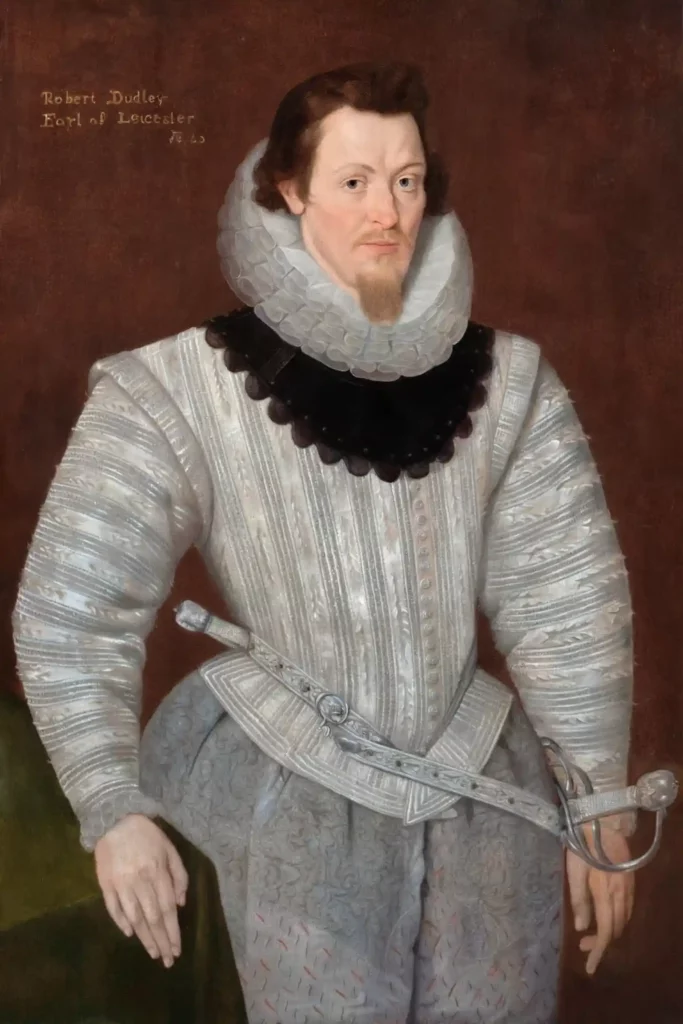 portrait of Robert Dudley