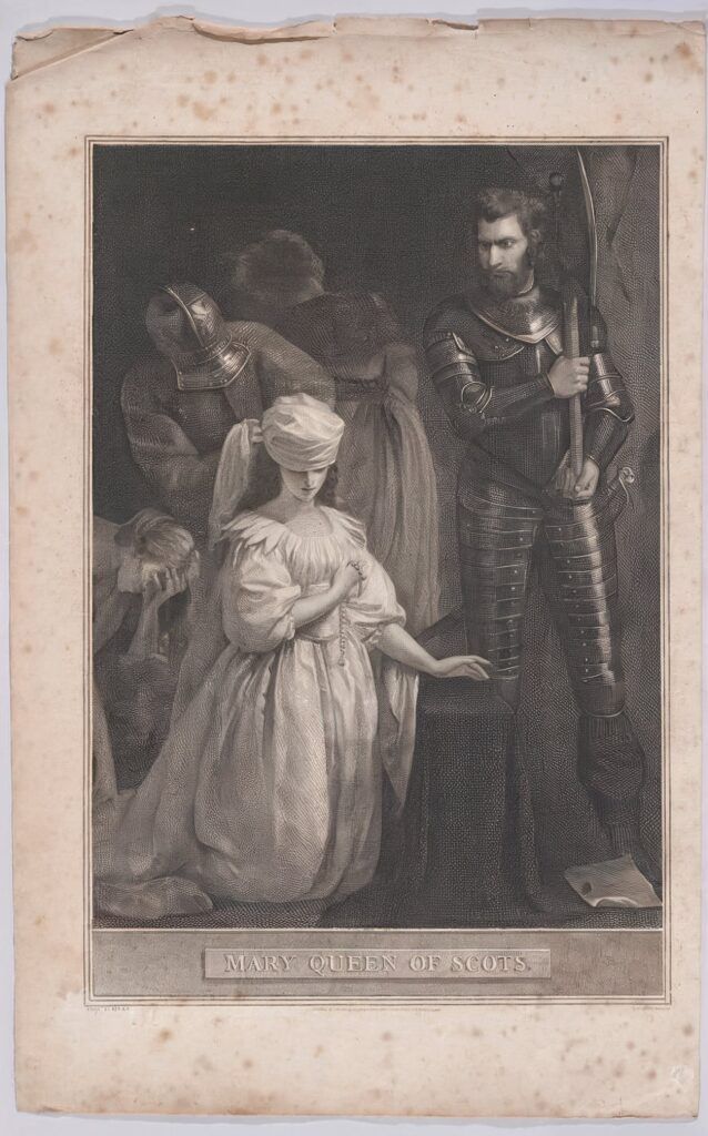 image of the execution of Mary