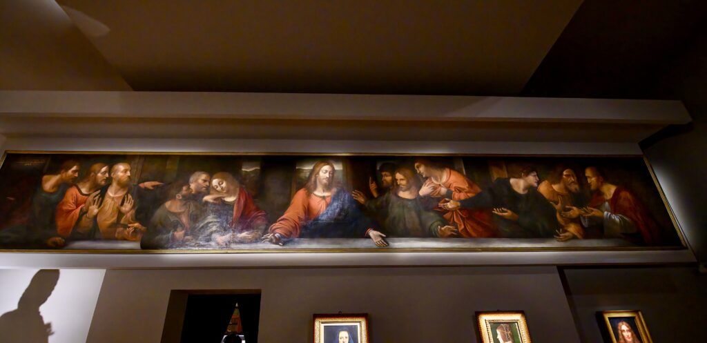Vespina copy of Leonardo's The last Supper